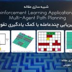 مسیریابی چند عامله با کمک یادگیری تقویتی