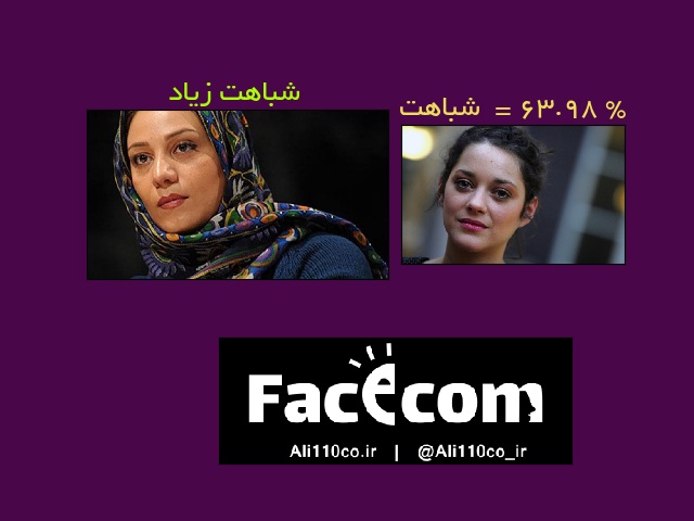 پروژه تخمین شباهت دو چهره با استفاده از تنسورفلو به زبان فارسی